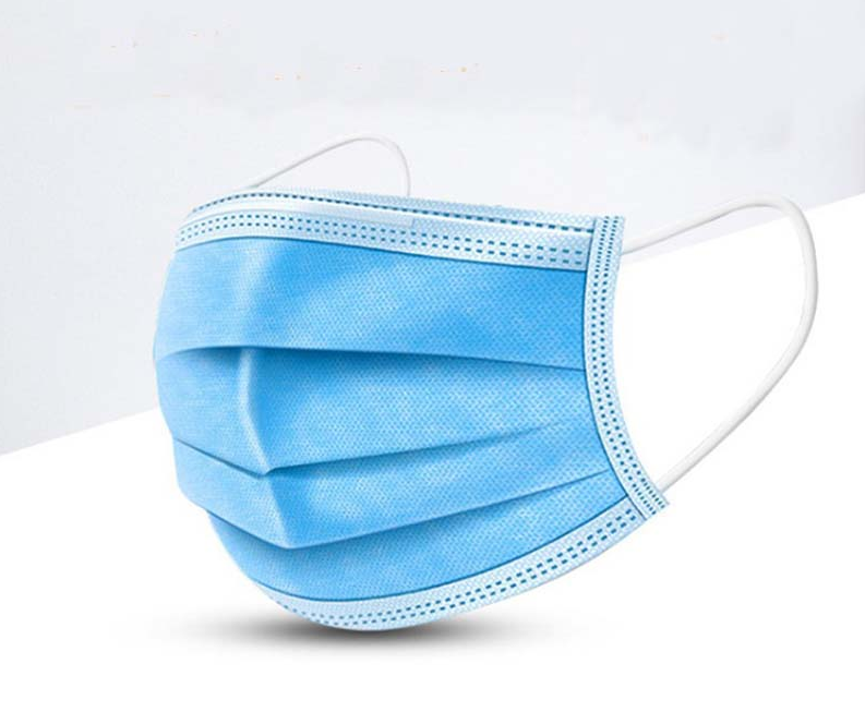 Disposable Face Masks, 3 Layers Dustproof
