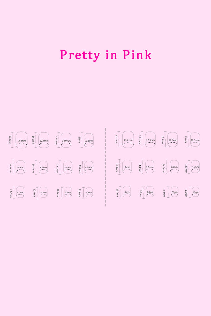 SO PINK BEAUTY Press On Nails 2 Packs