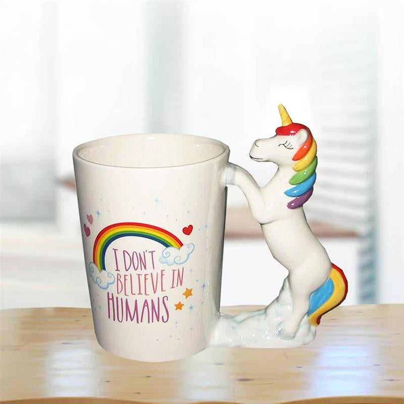 Eco-Friendly Porcelain Unicorn Mug