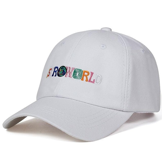 Travis Scott ASTROWORLD Embroidered Dad Hat