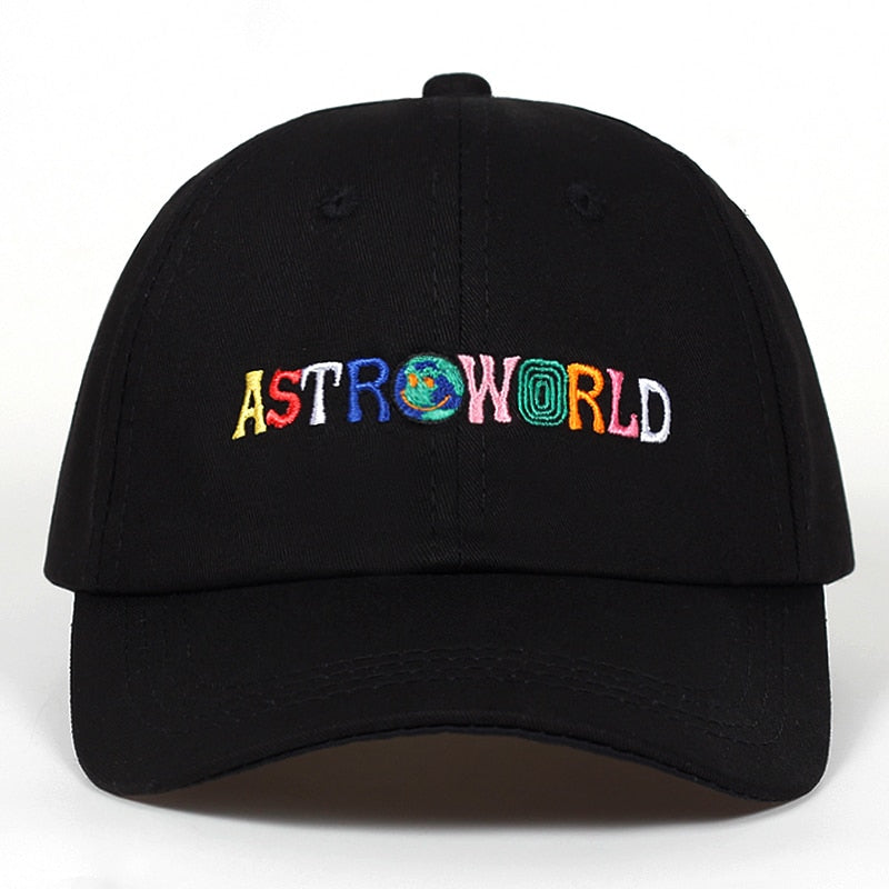Travis Scott ASTROWORLD Embroidered Dad Hat