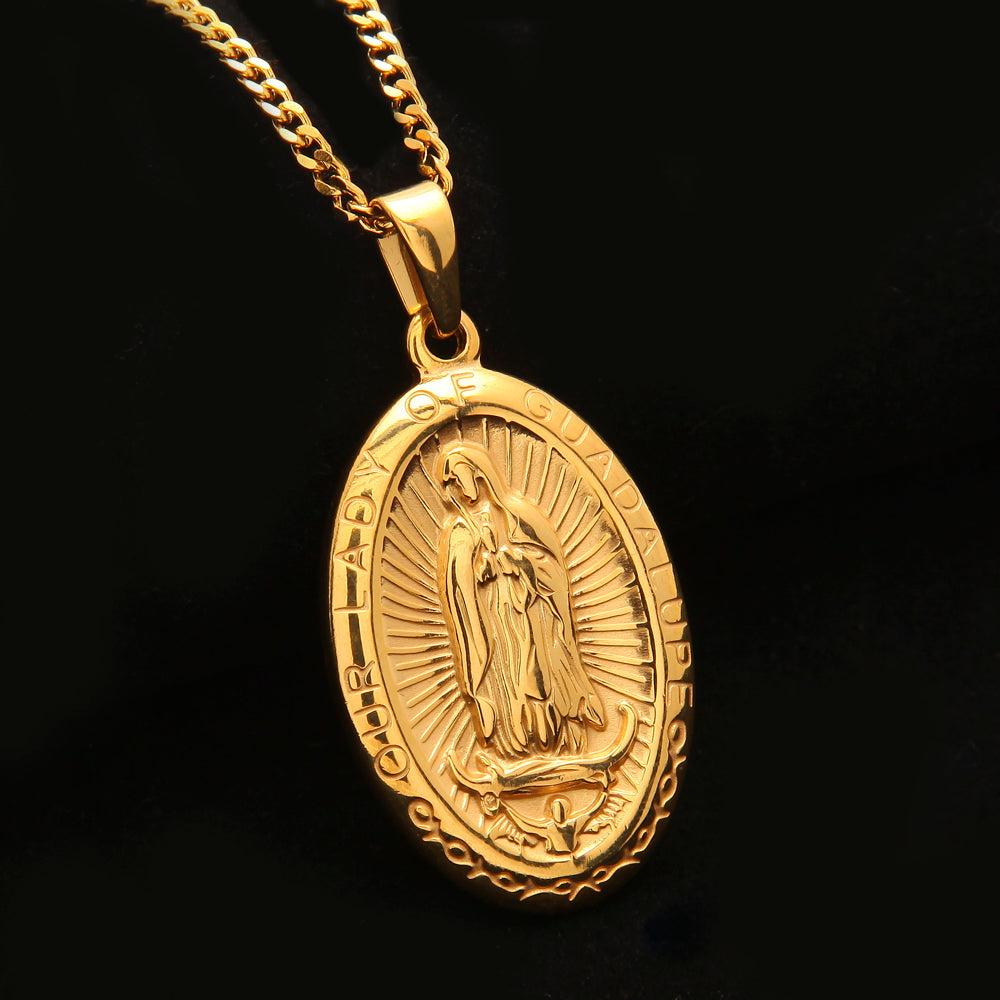 Catholic Religious Virgin Mary Necklace