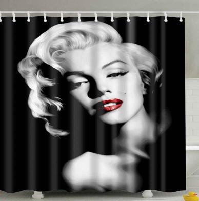 Marilyn Monroe Waterproof Shower Curtain