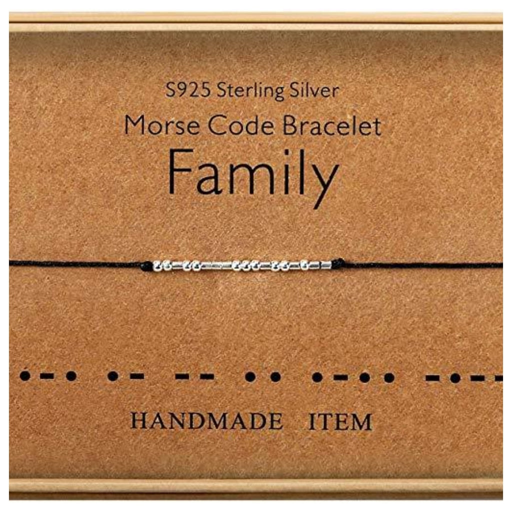 Morse Code Bracelets for Women and Men