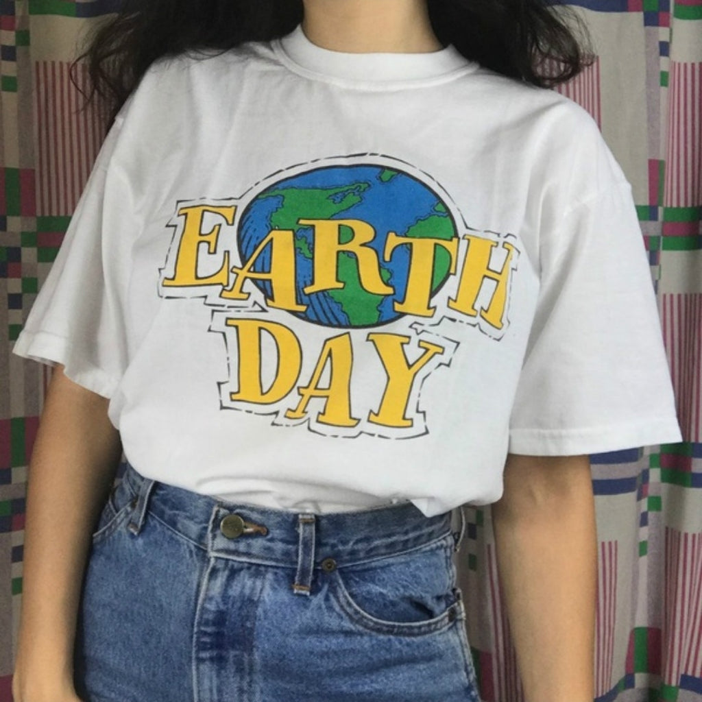 Earth Day 90s Aesthetic  T shirt