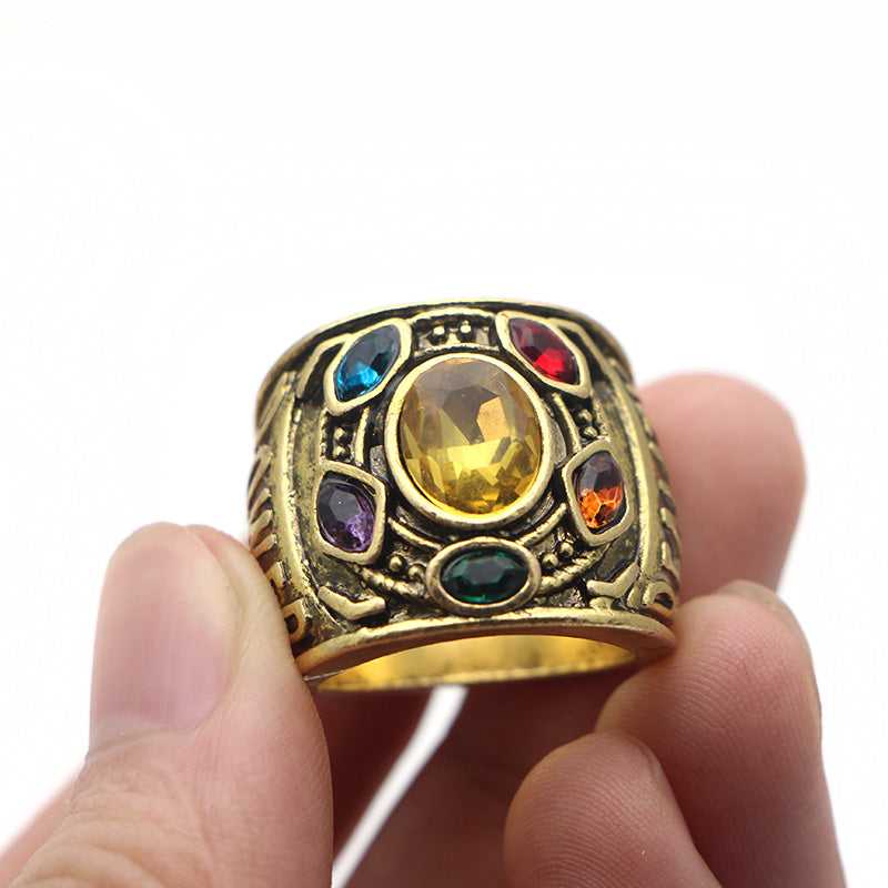 Avengers: Infinity War Thanos Crystals Ring For Men