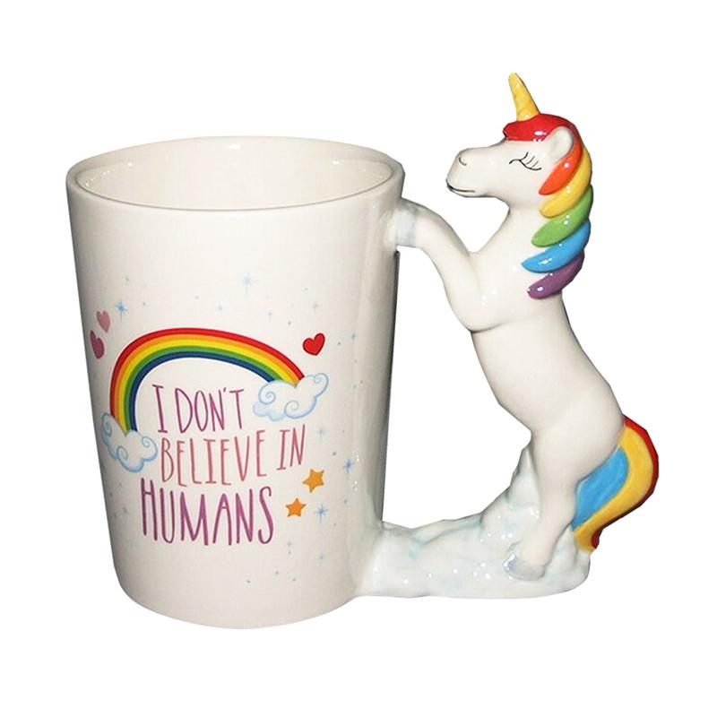 Eco-Friendly Porcelain Unicorn Mug