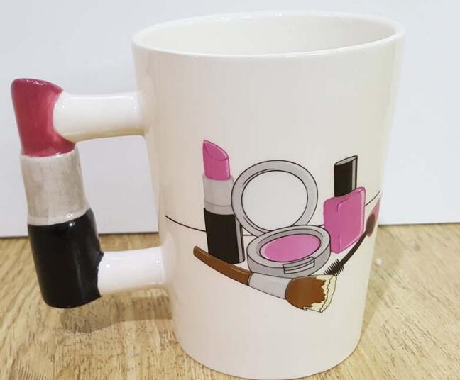 Beauty Kit Nail Polish Handle Tea & Coffee Mug