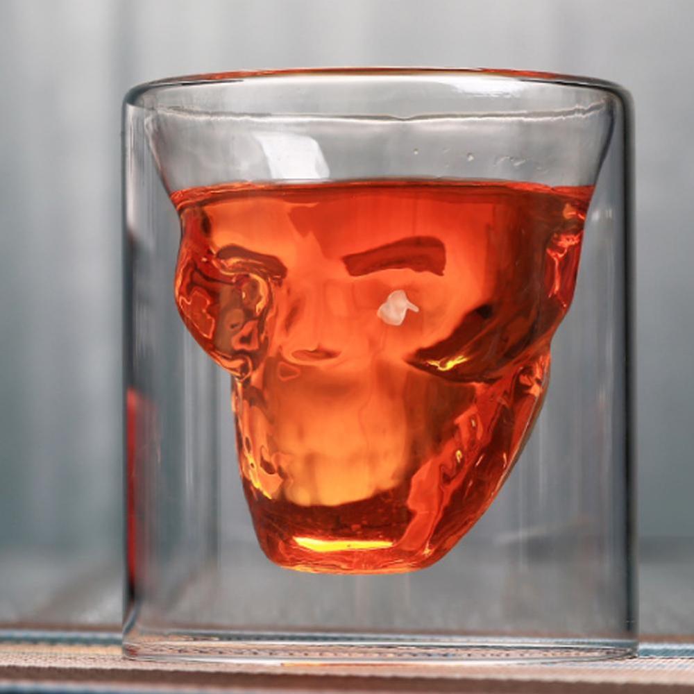 Drinking Skull Shot Glass