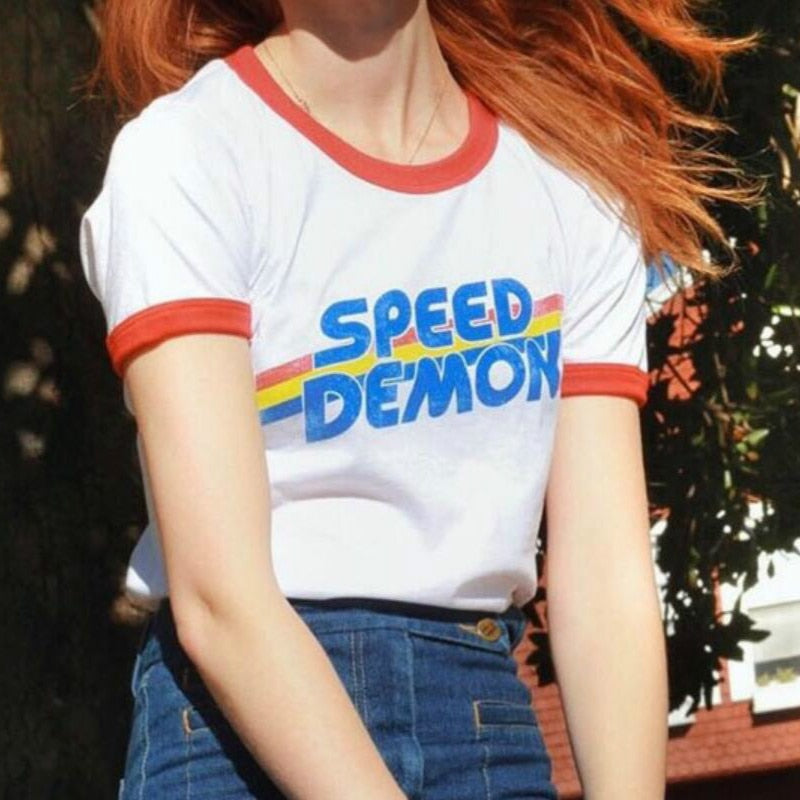 Speed Demon Graphic Tees