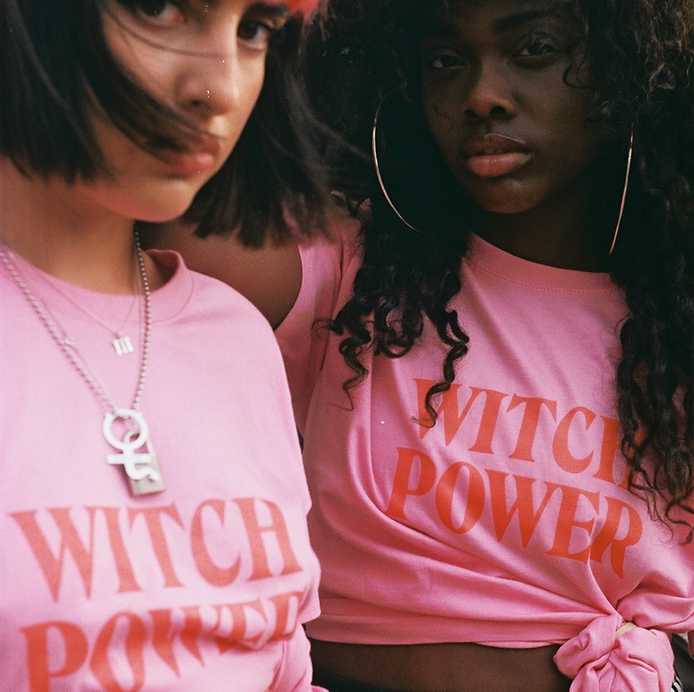 WITCH POWER Pink T-Shirt