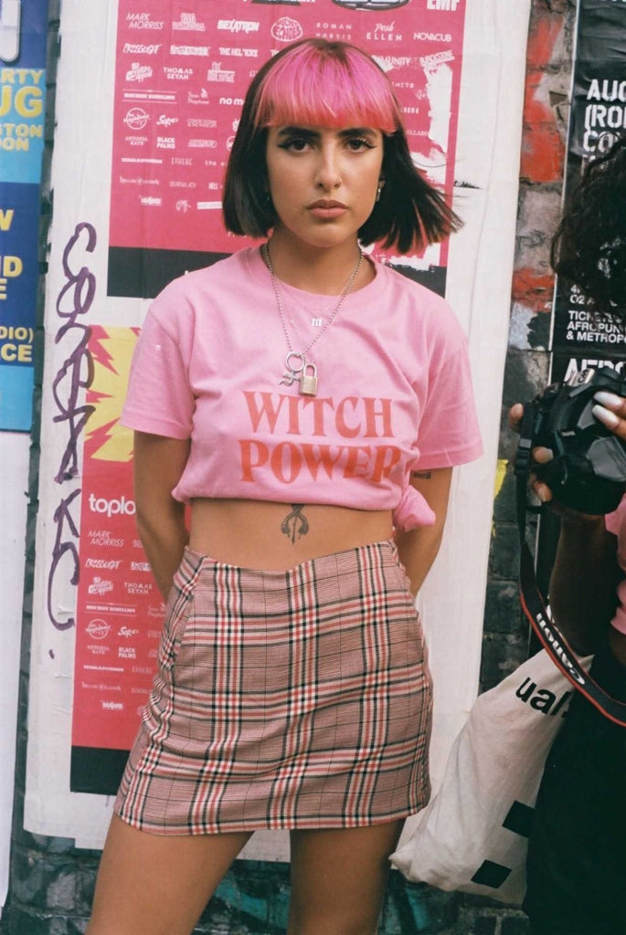WITCH POWER Pink T-Shirt