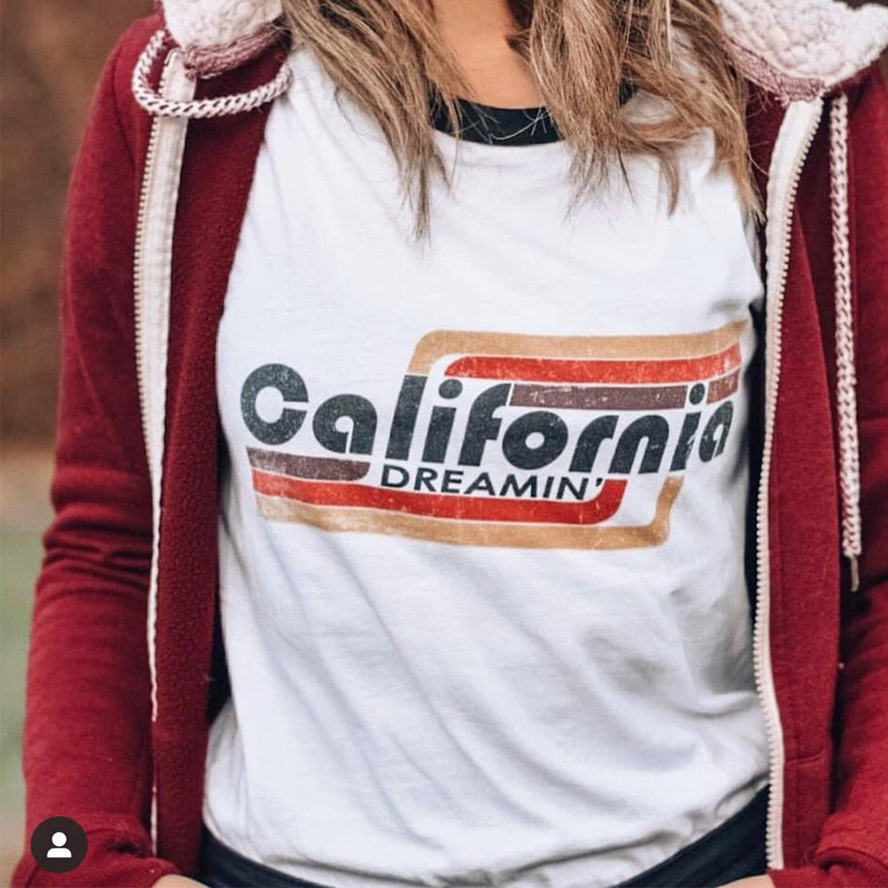 Vintage California Dreaming Graphic Tee