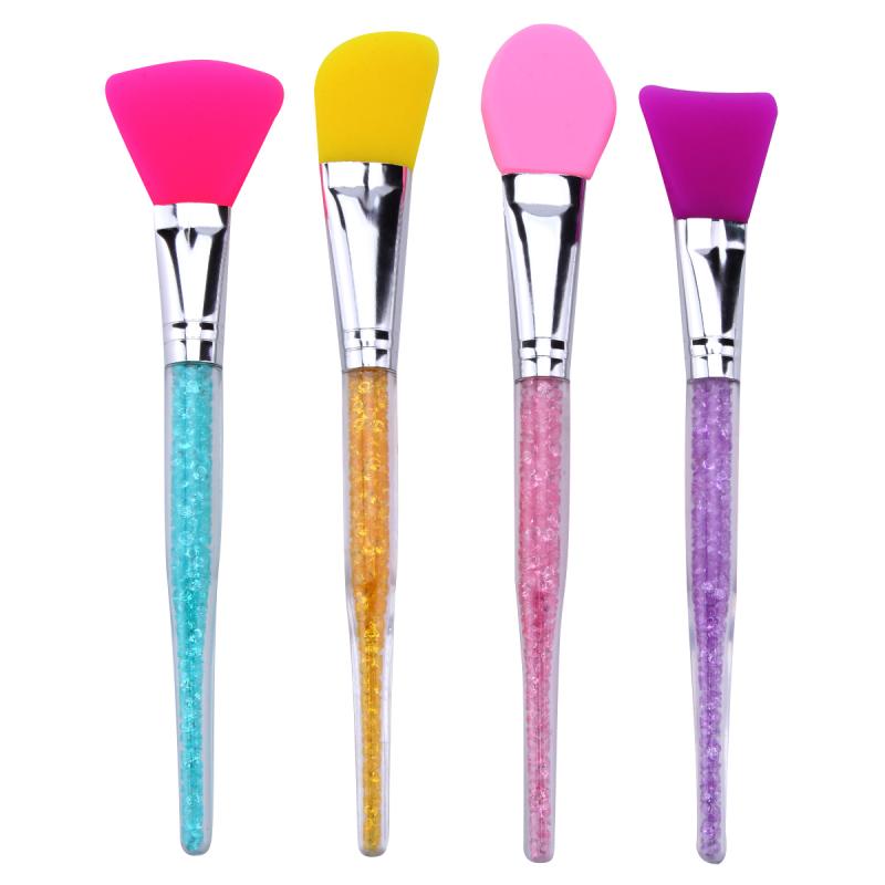 Facial Mask Silicone Soft Head Brushes (4 Colors)